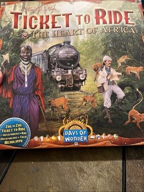 NWOT-Ticket to Ride: The Heart of Africa Board Game